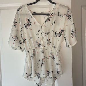 Delicate Creme Blouse